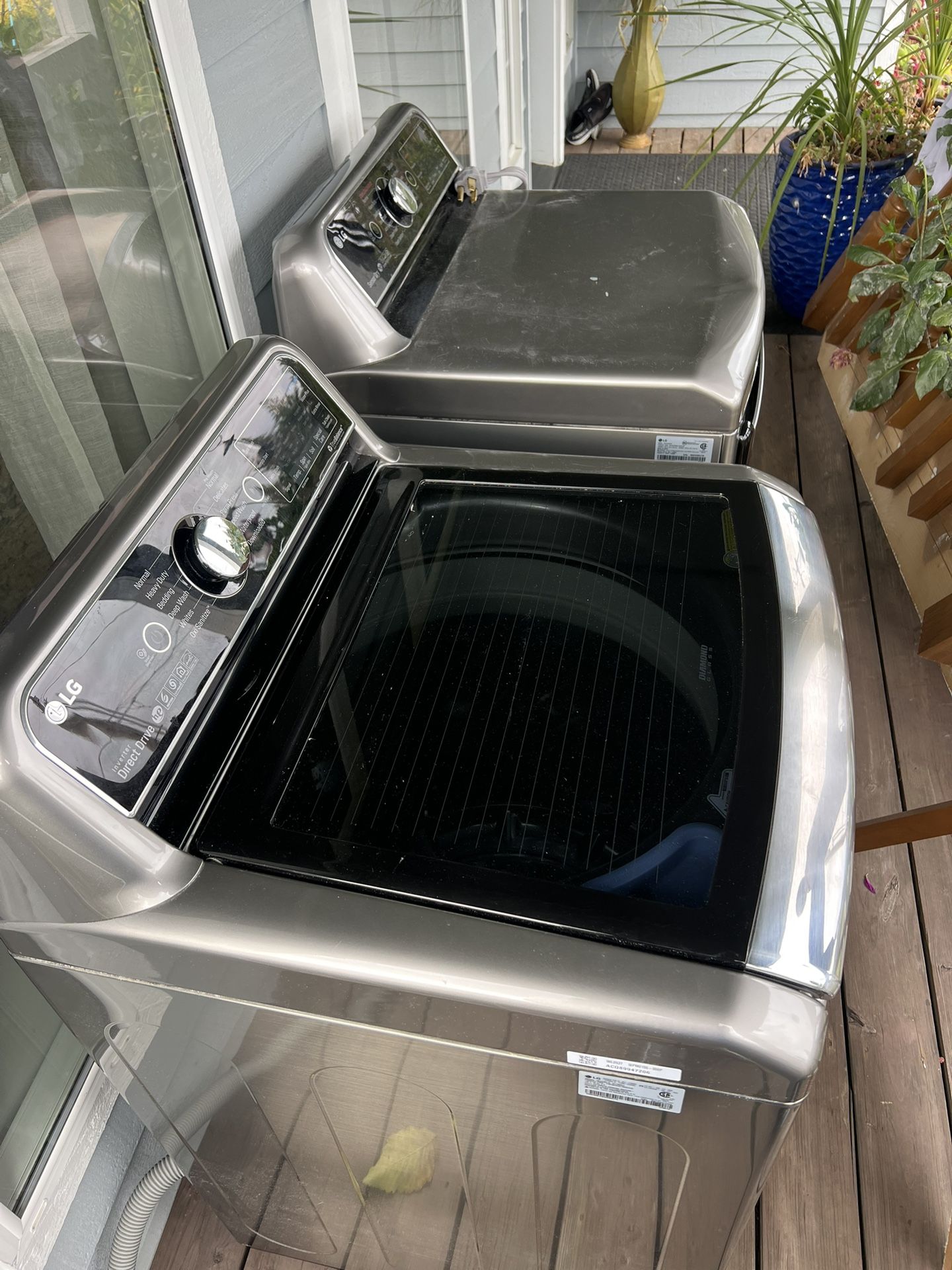 Washer and Dryer