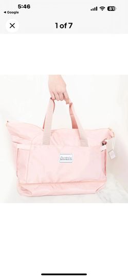 Weekender Bag Pink Bag
