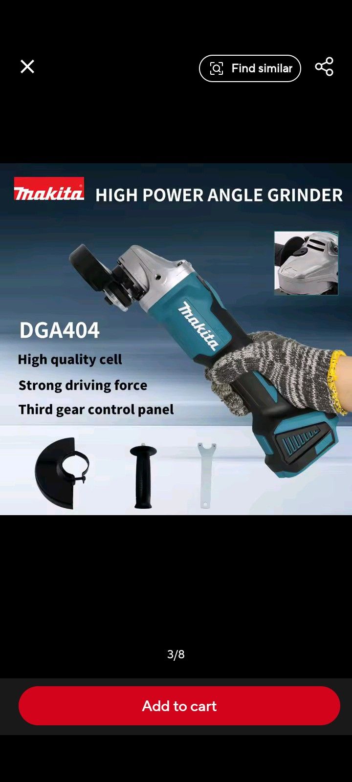 BLACK FRIDAY SPECIAL NEW MAKITA DGA404 18V 100MM ANGLE GRINDER, CUTTING & POLISHING MACHINE. Serious Enquires. 