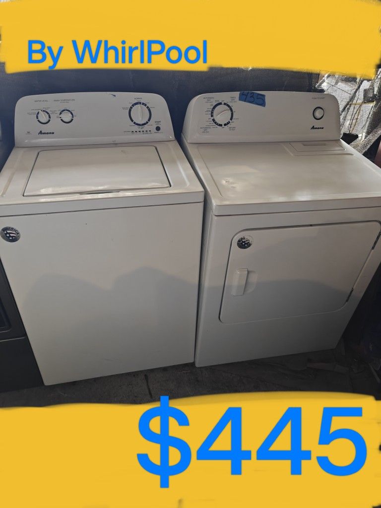 $445 Tall AgiTaToR Washer Dryer/ Stackable