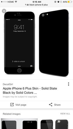 Black IPhone 6 Plus