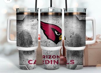 Arizona Cardinals Football 40oz Tumbler