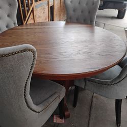 Table and chairs
