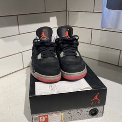 Jordan 4 Bred Size 9.5 (2012)