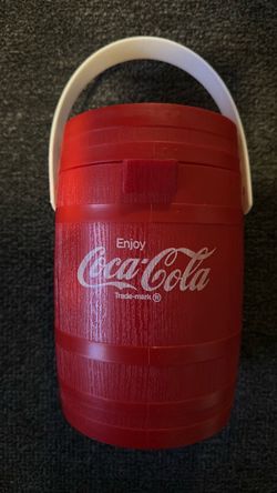 #41 Coca-Cola Mini Barrel Cooler Jug