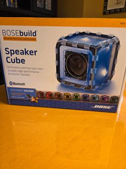 BOSEBUILD BT SPEAKER CUBE - NEW SEALED!