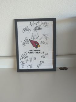 Cardinals Signed Towel