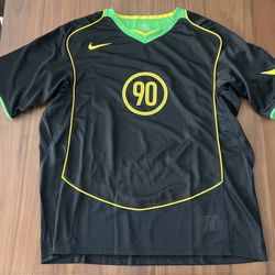 Nike Total 90 Black And Green Jersey