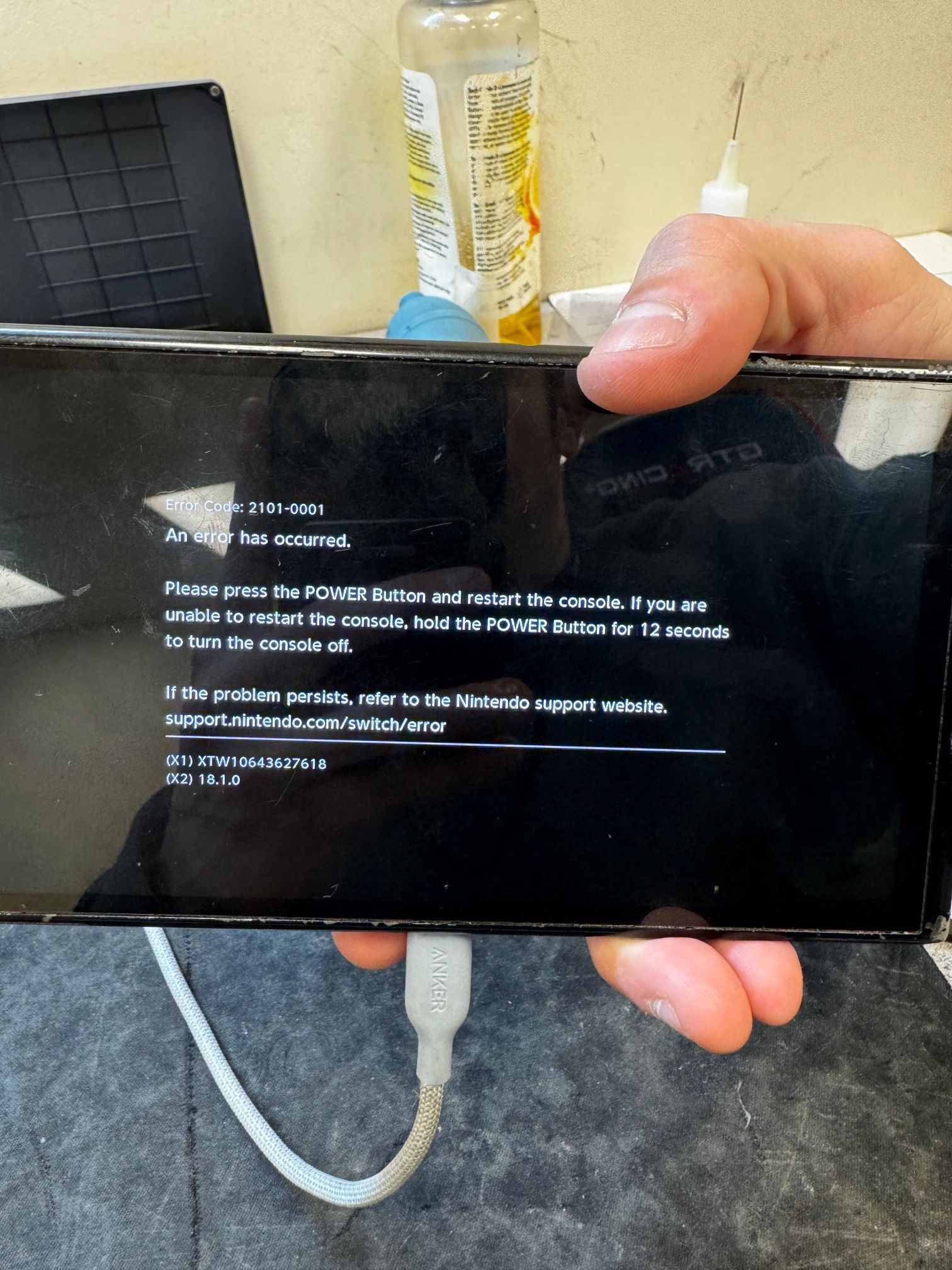 NINTENDO SWITCH NO POWER FIX $120