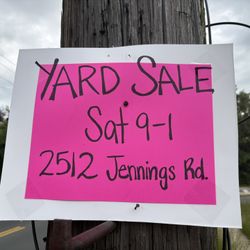 Yard Sale Now! Wake Up!!