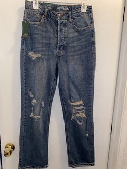 High Rise Jeans: Wild Fable Straight Jeans