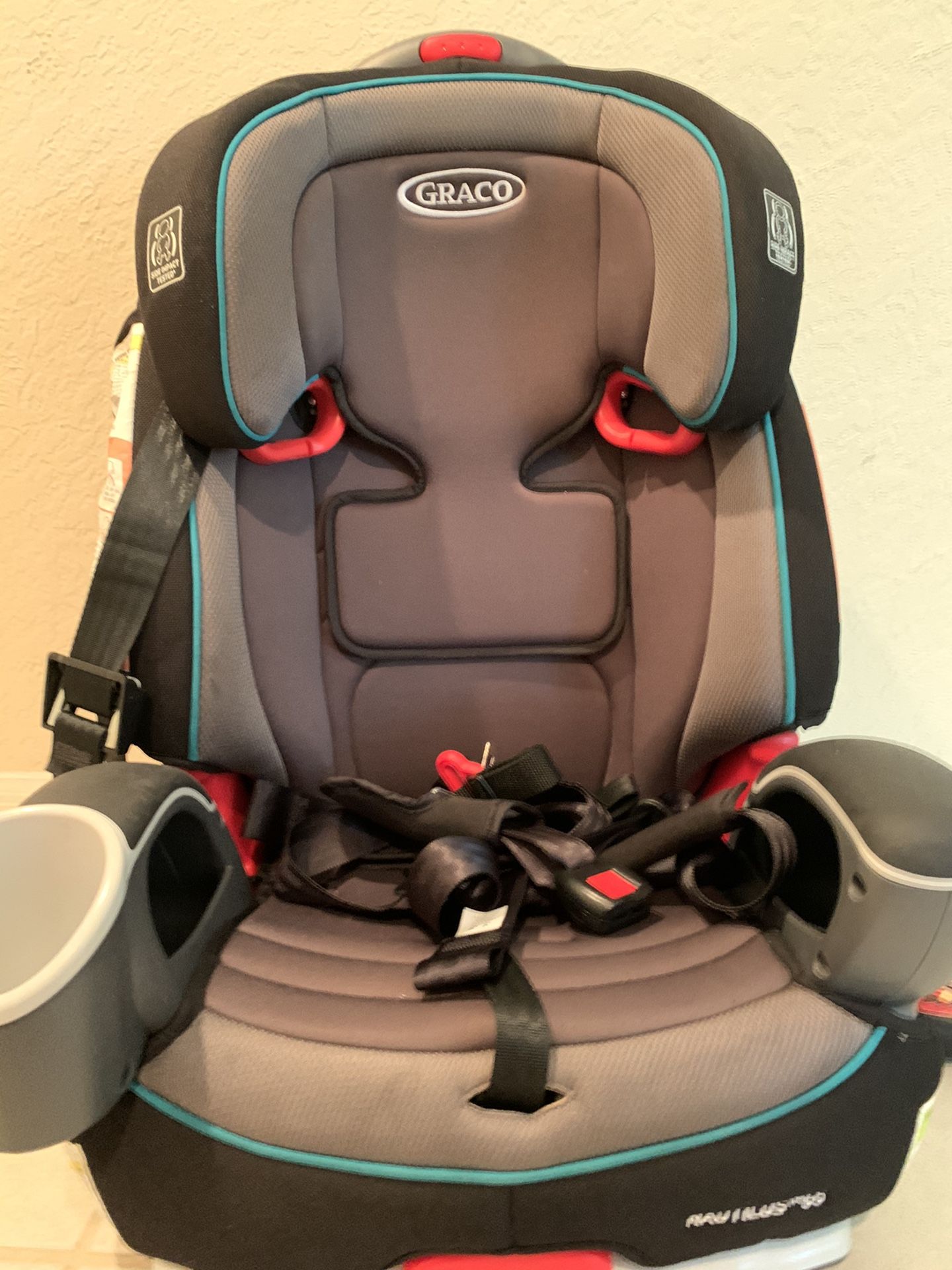 Graco Nautilus 65 3 in 1 Harness Bosster car Seat, Bravo Gray