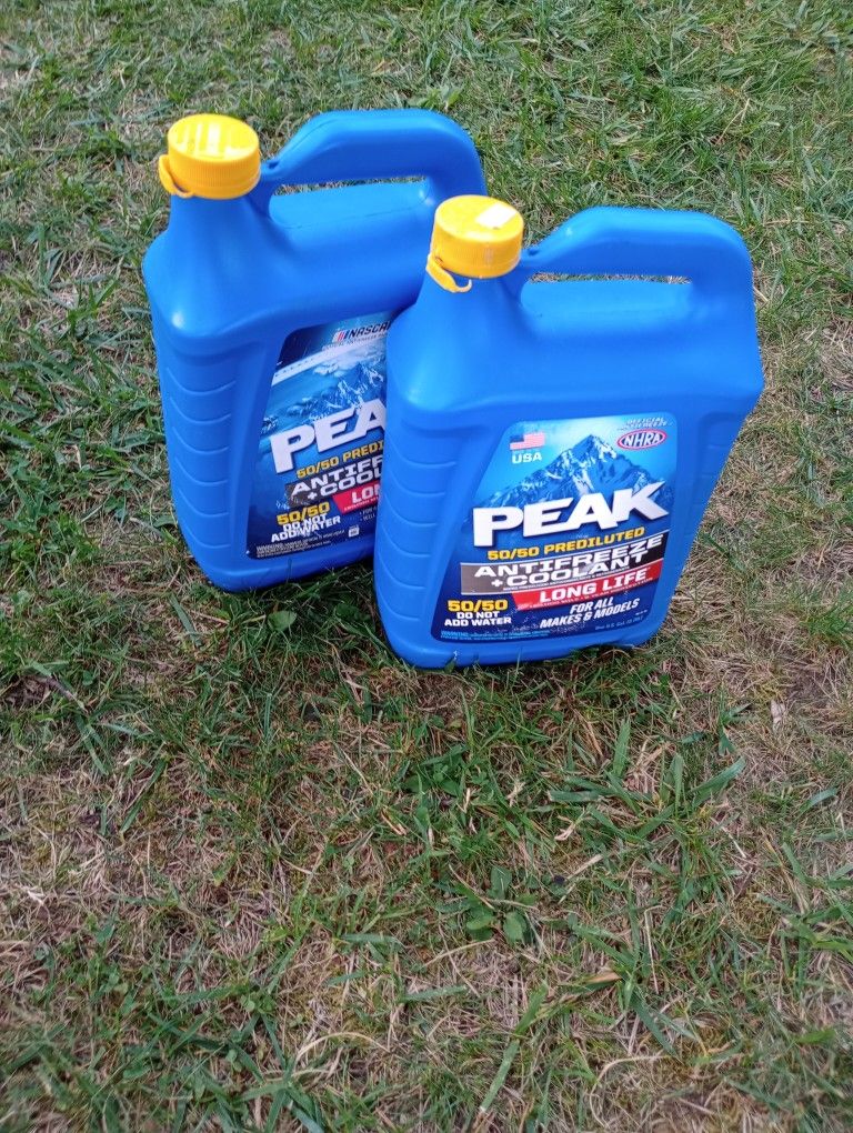 50/50 Antifreeze Peak performance, New (2)