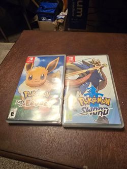 Nintendo Switch & 3DS Game Cases Only (Bundle of 4) - Pokémon & Mario