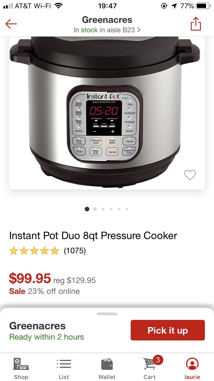 Instant pot