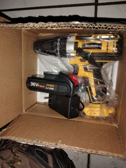 36 v hammer drill battery and charger