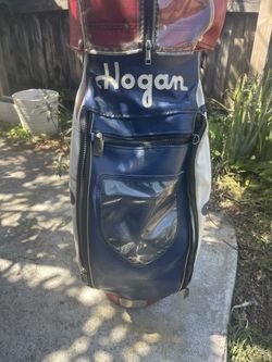 VINTAGE BEN HOGAN LEATHER GOLF BAG