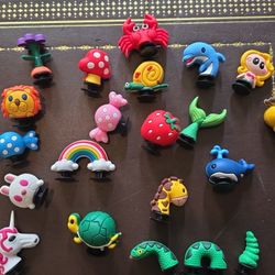 3d Shoe Charms For Croc Style Shoes