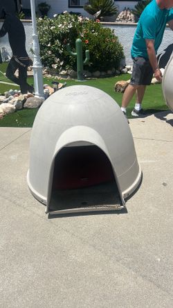 Large igloo dog house