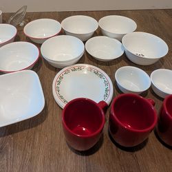 Corningware kitchen bakeware / plates / bowls / mugs from Corelle (move out sale)