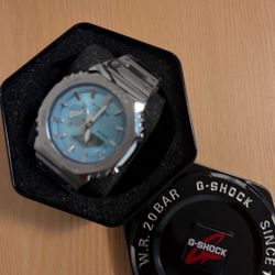 G Shock Blue Face