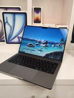 Apple MacBook Pro 14" – M1 Pro Chip (A2442)  (Pre-Owned) • 16GB RAM • 512GB SSD — $749