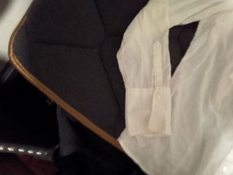 White Button-Up Dress Shirt
