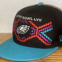 Philadelphia Eagles New Era Super Bowl LVII Tarmac Snapback Hat