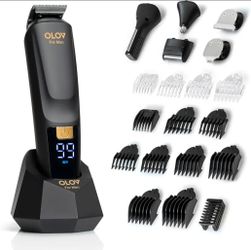 OLOV For Man Beard Trimmer, 21 Piece All-in-One Mens Grooming Kit and Hair Clipper, Nose, Ear,Body and Face