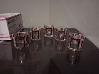 Roaring Twenties whiskey glasses