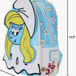 Loungefly Smurfette with wallet