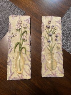 Set of 9x3 wall decorations