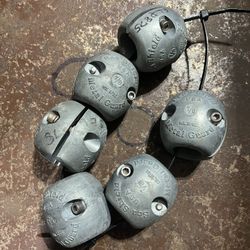 6 Sea Shields Metal Guards 7/8” # SL0875