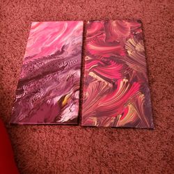 2 Canvas Paintings 