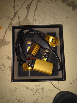 Aux beam h8 fog lights brand new