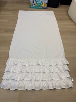 Decorative White Blackout Curtains 84x40