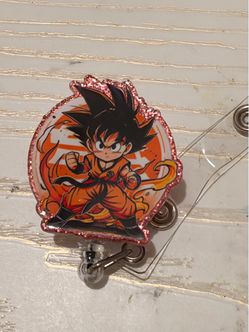 Dragon Ball Z Goku Retractable Badge Reel