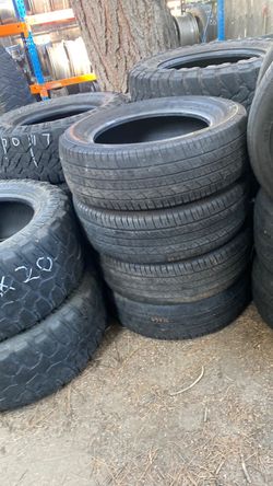 Tires set of four, 225/65/17 continental