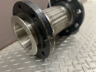 Braided Flexible Pump Connector with Carbon Steel Flanges