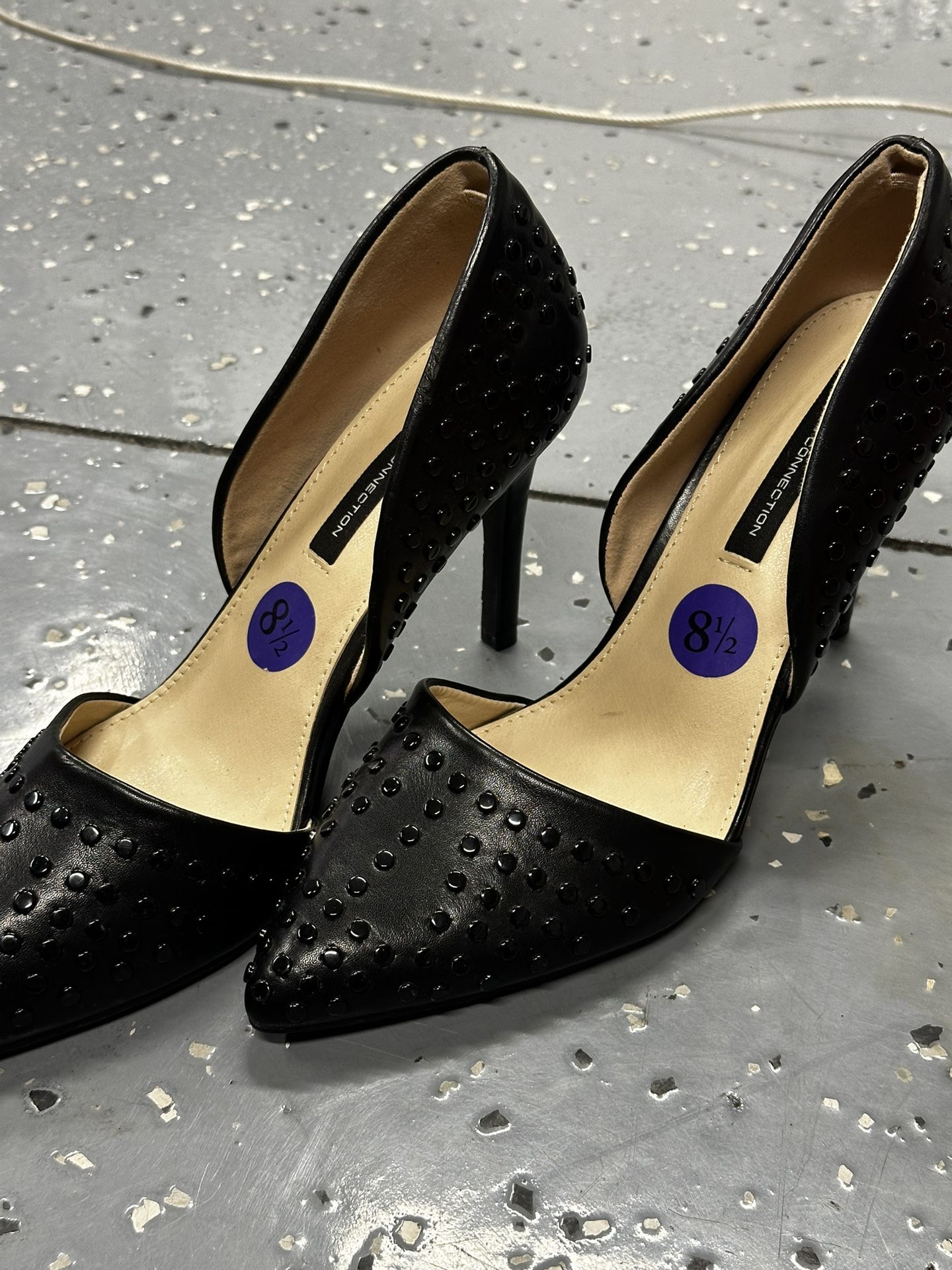 French Connection Black Heels