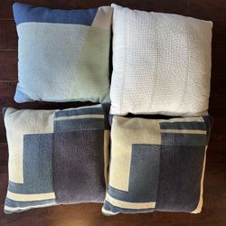 4 Couch Throw Pillows, Lightly Used, Great Condition