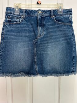 Denim skirts from the Loft