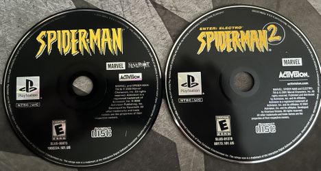 Spider-man & Spider-man 2 Enter Electro  For PlayStation 