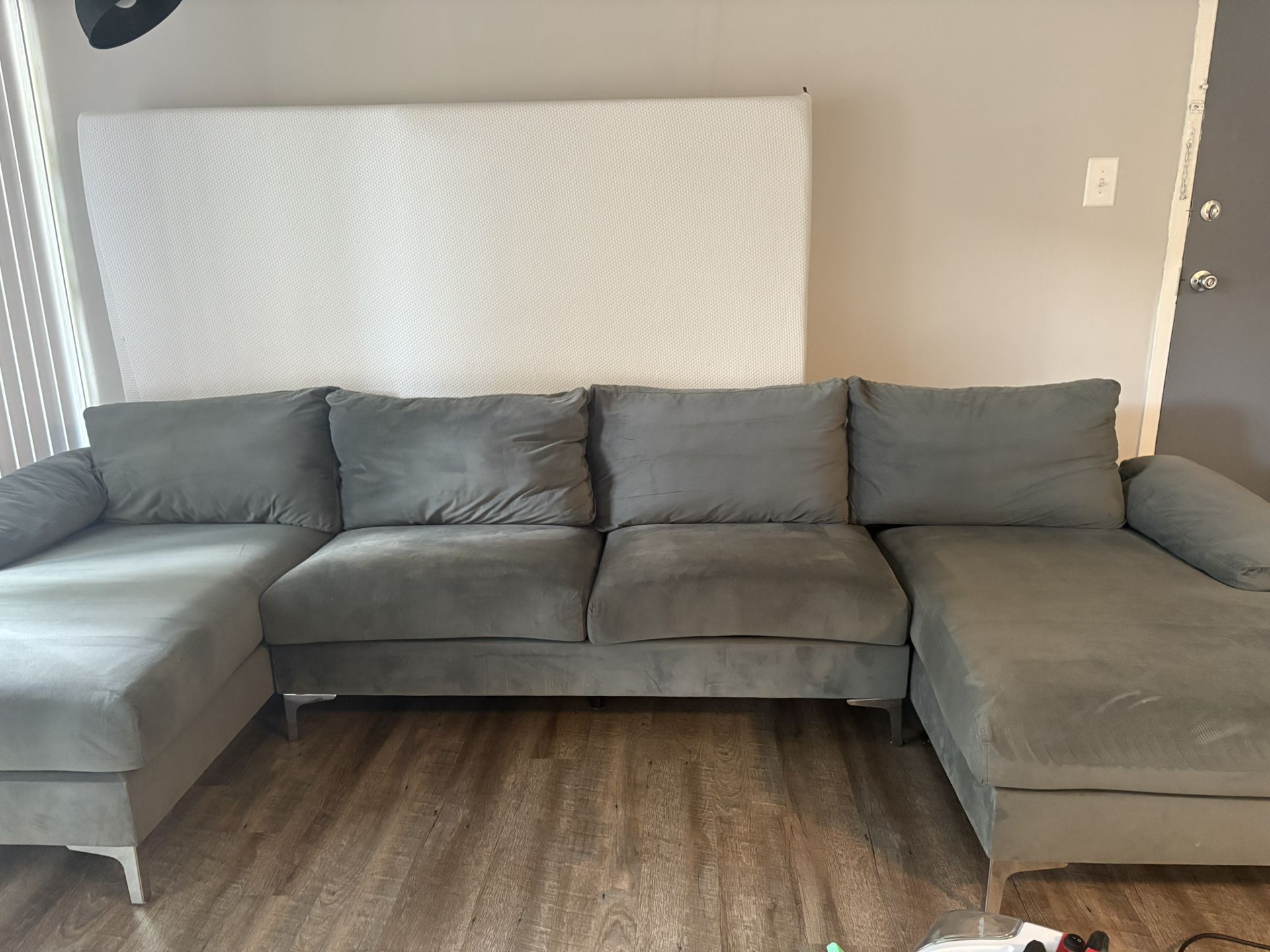 Sectional Grey Couch