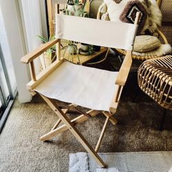 Flora Home Director’s Chair – Natural Canvas