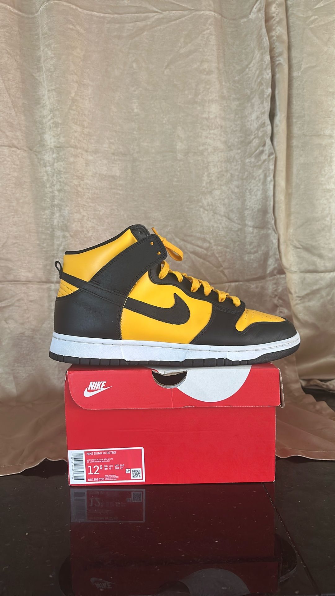 Dunk High 'Reverse Goldenrod'