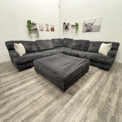 Ashley Rawcliffe Sectional Couch - Free Delivery 