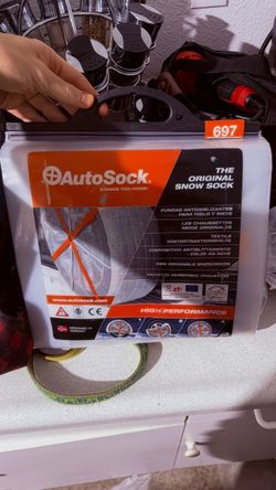 Autosock 697 Snow Traction Chain Alternative NEW