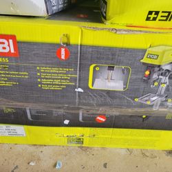 Ryobi 10 in. 5 Speed Drill Press with EXACTLINE Laser Alignment System