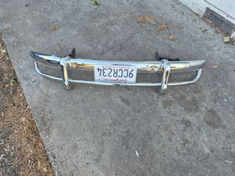 Vintage v w front bumper